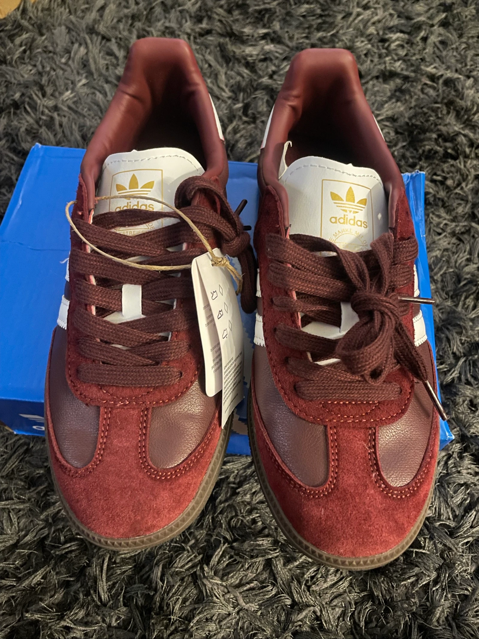 Adidas Samba OG granate/burdeos - Nuevas con caja – photo 2